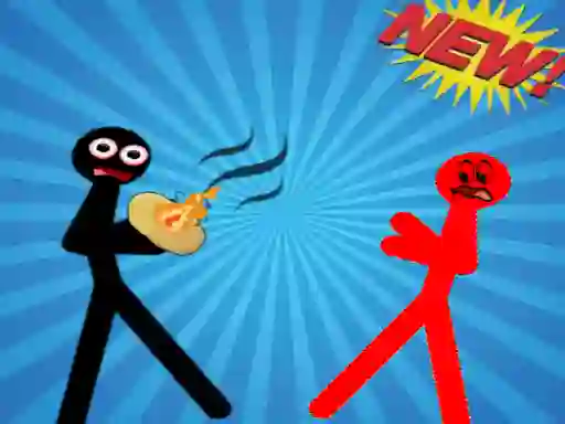Spel Stickman Hot Potato på nätet