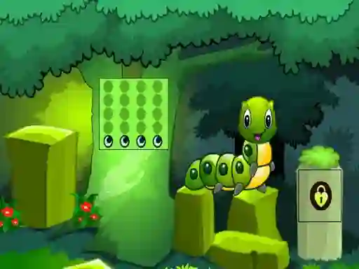 Spel Caterpillar Forest Escape på nätet