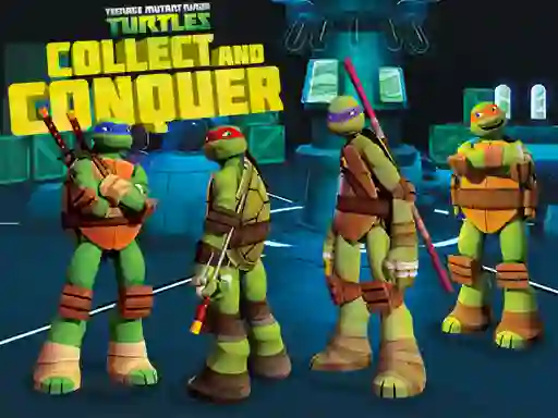 Spel Teenage Mutant Ninja Turtles: Collect and Conquer på nätet