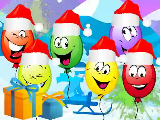 Spel Christmas Balloons Bursting på nätet