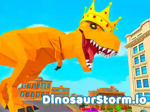 Spel DinosaurStorm.io på nätet