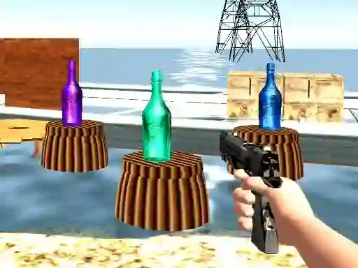 Spel Bottle Shooter games på nätet