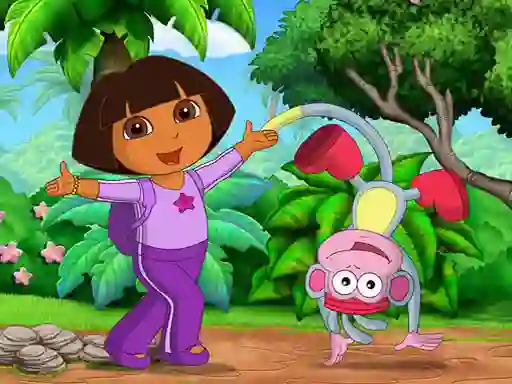 Spel Find 7 Differences Dora på nätet