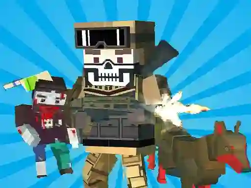 Spel Crazy Pixel Apocalypse 9 på nätet