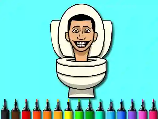 Spel Color Skibidi Toilet på nätet