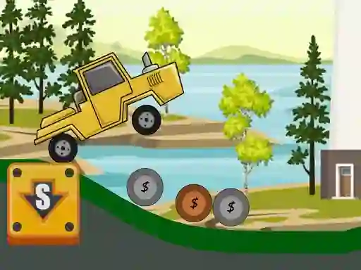 Spel Hill Climb Tractor 2D på nätet