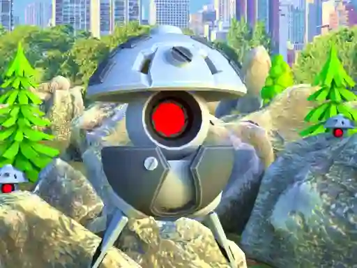 Spel Player vs Robots på nätet