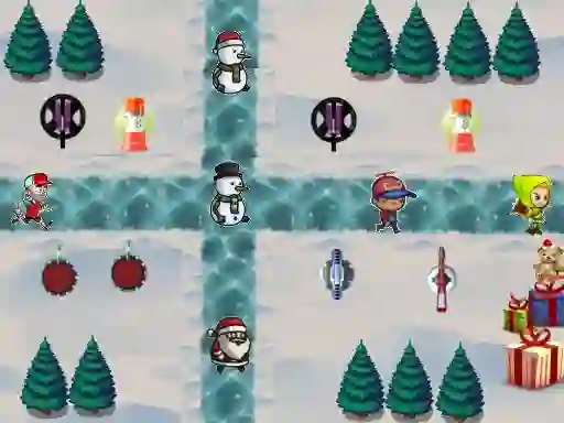 Spel Christmas Defense på nätet
