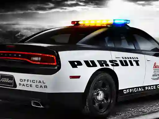 Spel Police Cars Slide Puzzle på nätet