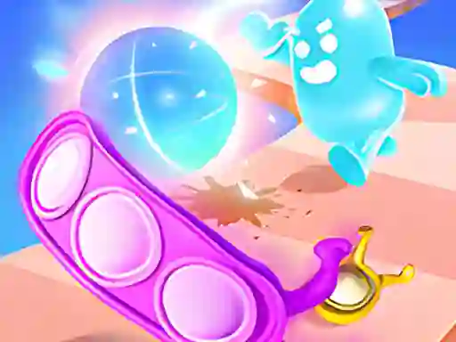 Spel Bubble run på nätet