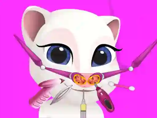 Spel Little Angela Nose Doctor på nätet