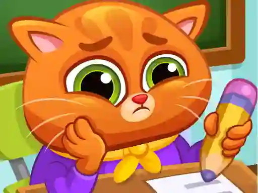 Spel Lovely Virtual Cat At School på nätet