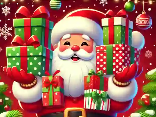 Spel Christmas Gift Jump på nätet