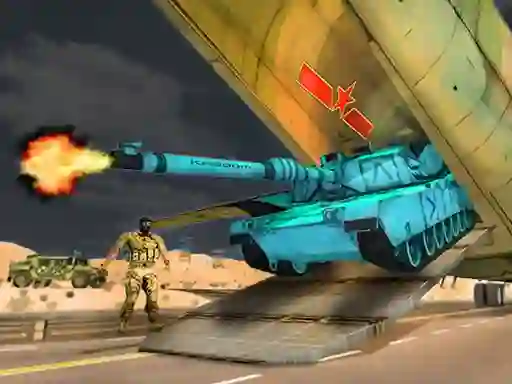 Spel Offroad Army Transporter på nätet