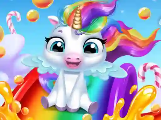 Spel Glitter Unicorn Dress Up Girls på nätet