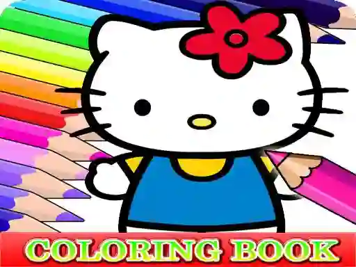 Spel Coloring Book for Hello Kitty på nätet