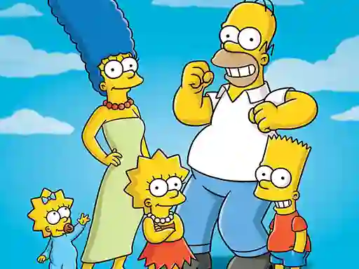 Spel Simpsons Jigsaw Puzzle Collection på nätet