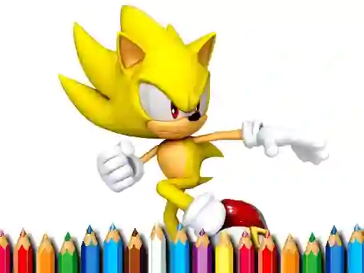 Spel Sonic Coloring Book på nätet