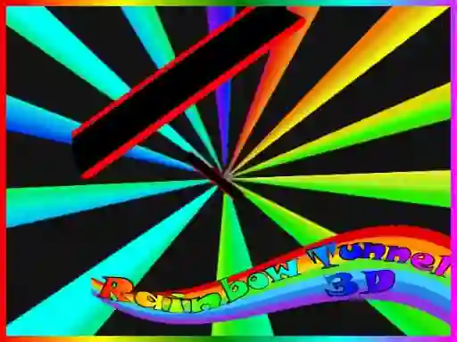 Spel Rainbow Tunnel 3D på nätet