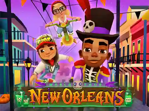 Spel Subway Surfers New Orleans på nätet