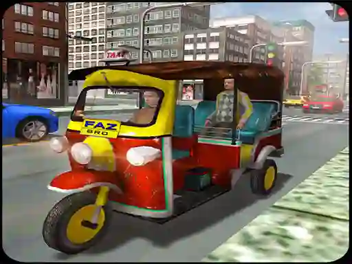 Spel Tuk Tuk City Driver 3D på nätet