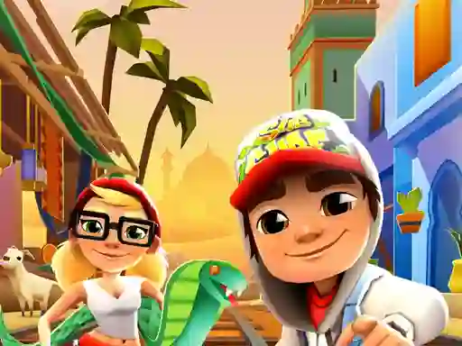 Spel Subway Surfers World Tour: Marrakesh på nätet