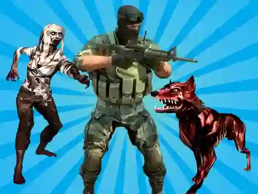 Spel Good Guys VS Bad Boys Zombie på nätet