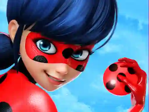 Spel LadyBug Popstar Dress up på nätet