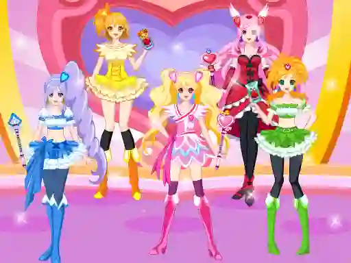 Spel Pretty Cure 4 på nätet