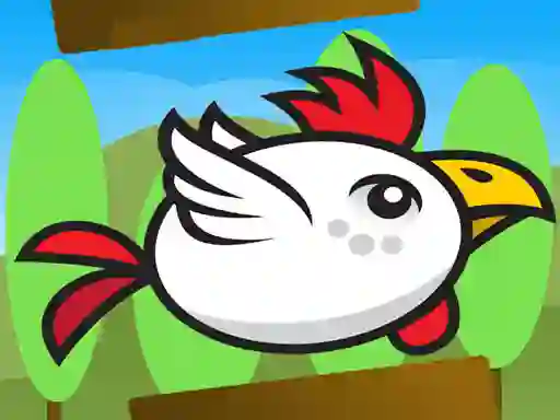Spel Angry Flappy Chicken Fly på nätet
