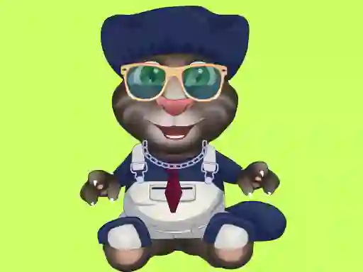 Spel Baby Talking Tom Makeover på nätet