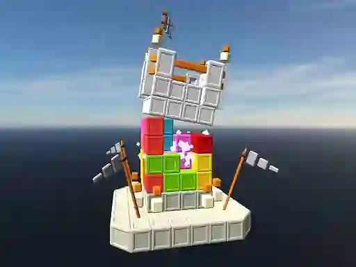 Spel Castle Destruction Blocks på nätet