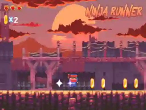 Spel Ninja Runner på nätet
