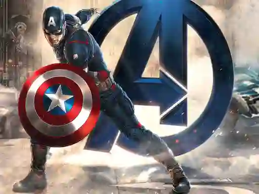 Spel Captain American Jigsaw Puzzle på nätet