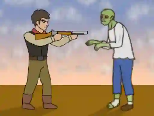 Spel Cowboy Survival Zombie på nätet