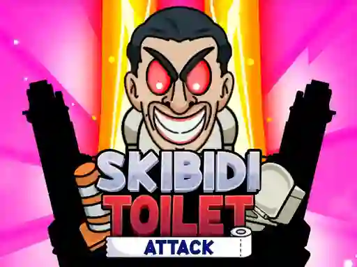 Spel Skibidi Toilet Attack på nätet