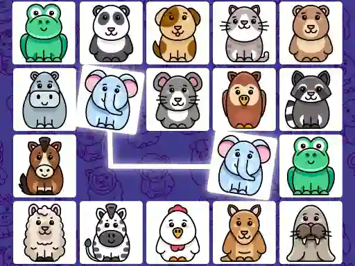 Spel Kris Mahjong Animals på nätet