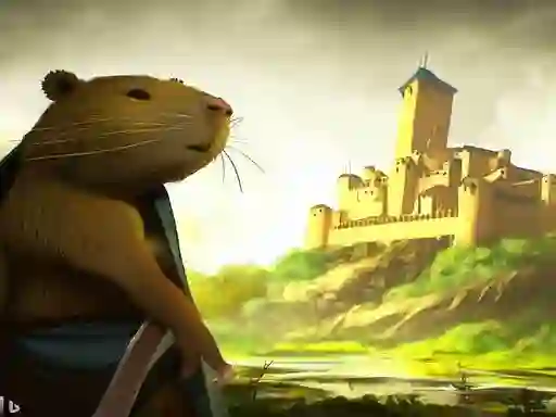 Spel Adventures of the Medieval Capybara på nätet
