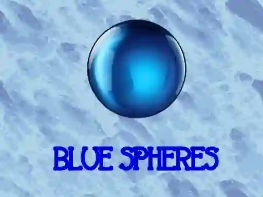 Spel Blue spheres på nätet