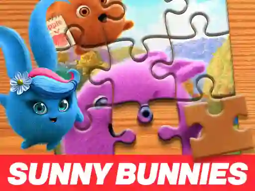 Spel Sunny Bunnies Jigsaw Puzzle på nätet