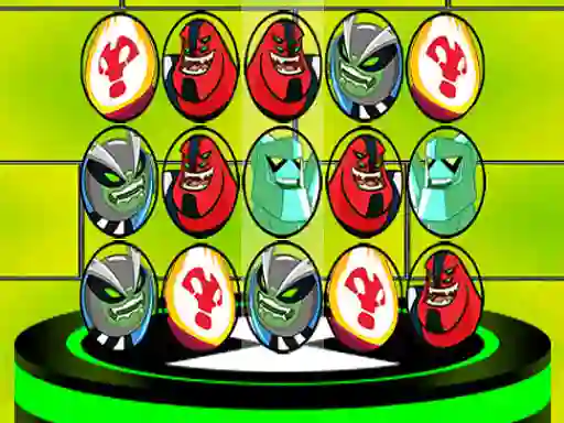 Spel Ben 10 Match 3 Aliens på nätet