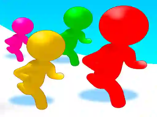 Spel Stickmen Color Run Switch på nätet