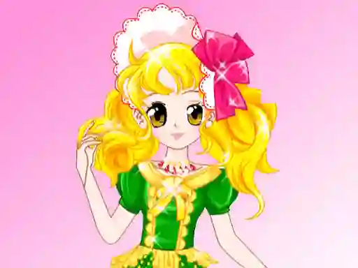 Spel Anime Girl Dressup på nätet