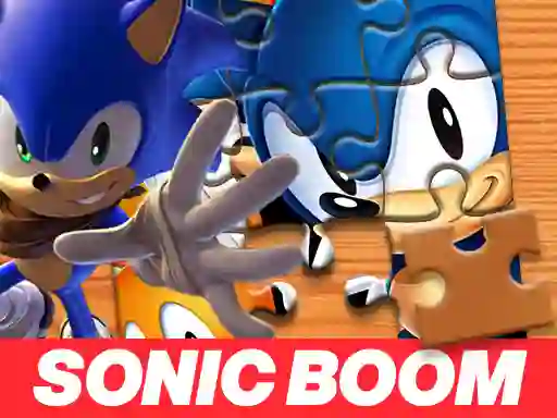 Spel Sonic Boom Jigsaw Puzzle på nätet