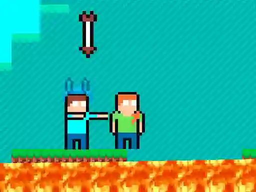 Spel Pixel Battle Upward på nätet
