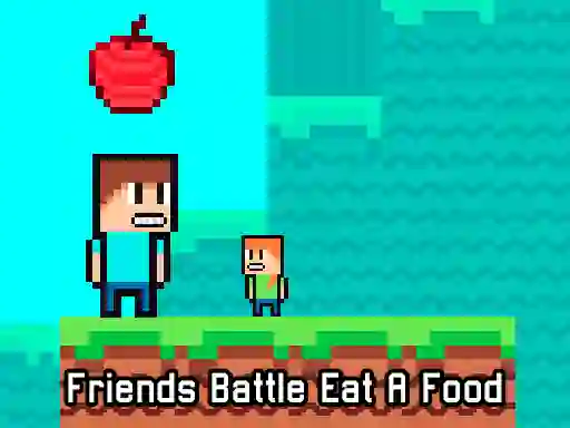 Spel Friends Battle Eat A Food på nätet