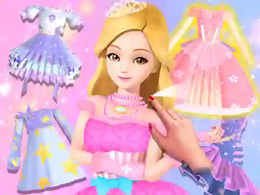 Spel Модный макияж для сияющей принцессы på nätet