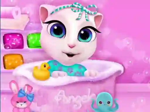 Spel Baby Angela Bathing Time på nätet