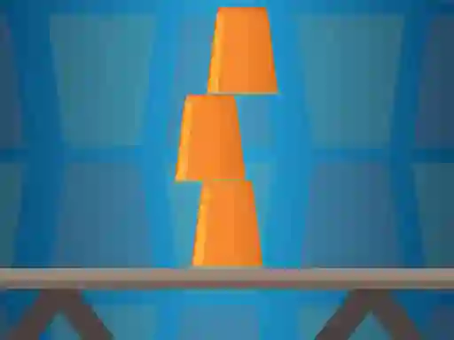 Spel Cups Tower Builder på nätet