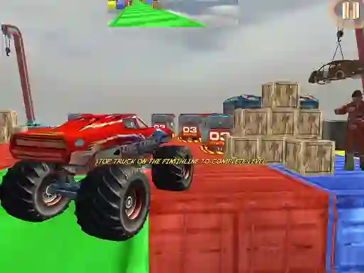 Spel Monster Truck Driving Stunt Game Sim på nätet